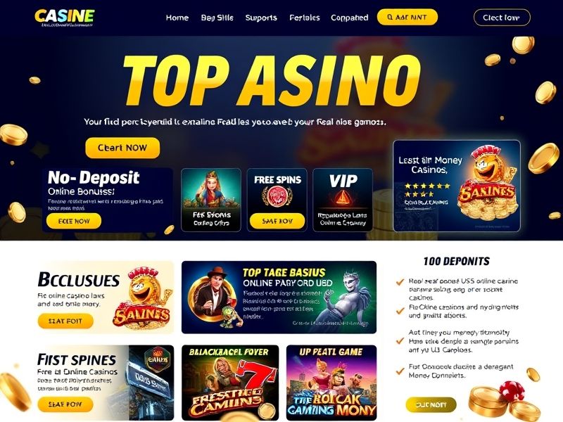 Discover the best real money online casinos for USA players. Our curated guides rank top platforms based on game variety, security, bonuses, and US-specific compliance. Play safely at licensed casinos with expert insights.